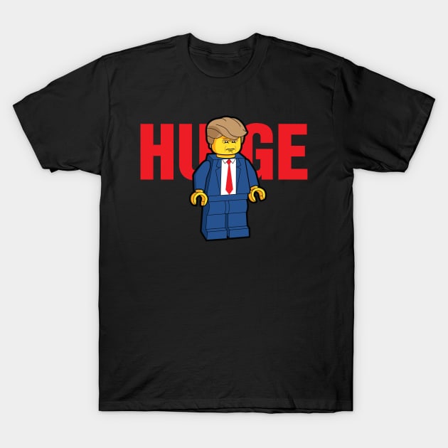 Huge Minfigure T-Shirt by Brinkerhoff